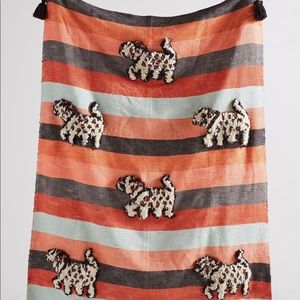 Anthropologie Tufted Cotton Throw